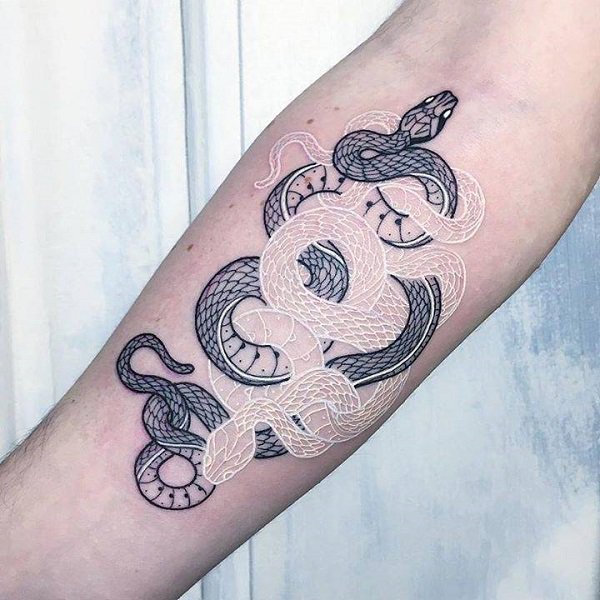 tatouage serpent 167
