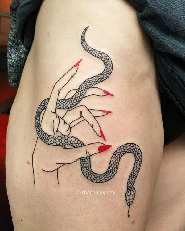 tatouage serpent 193
