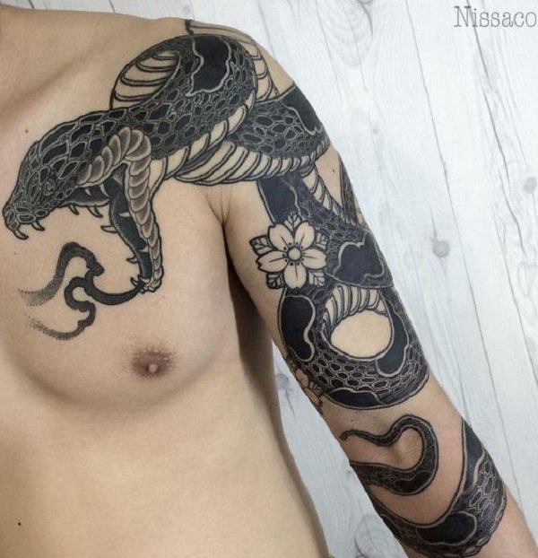 tatouage serpent 531