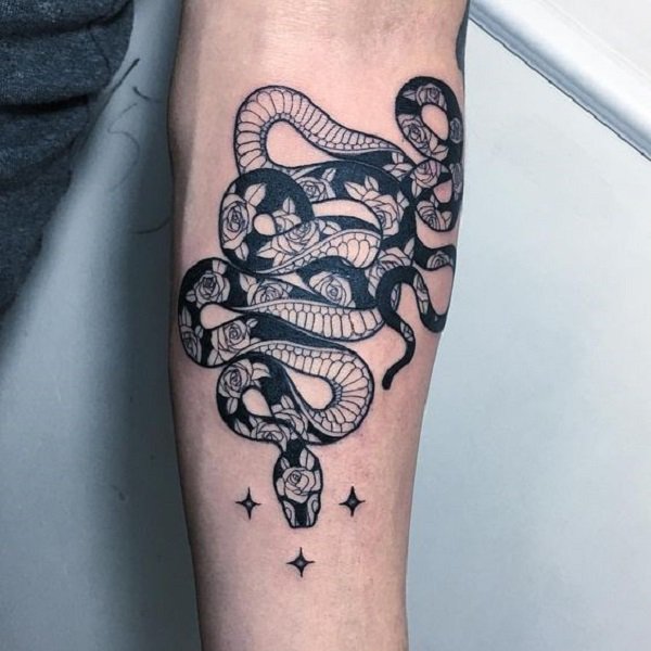 tatouage serpent 648