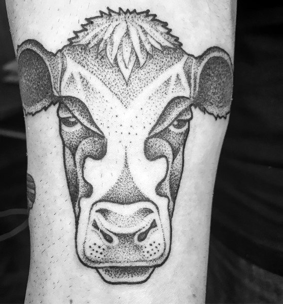 tatouage vache 389
