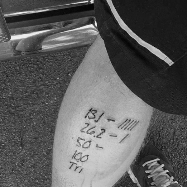 tatouage coureurs running 39