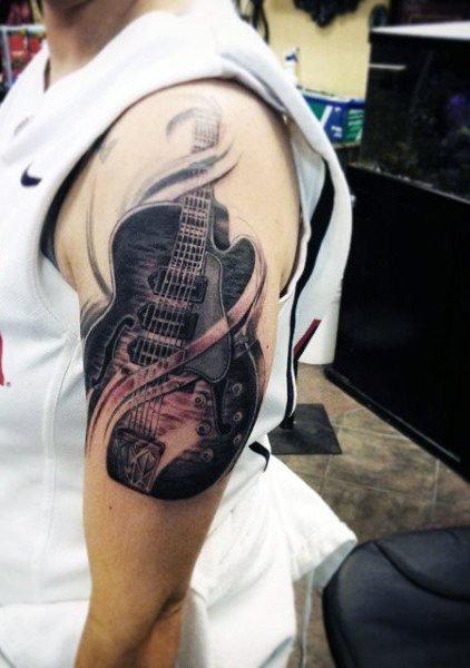 tatouage guitare 19