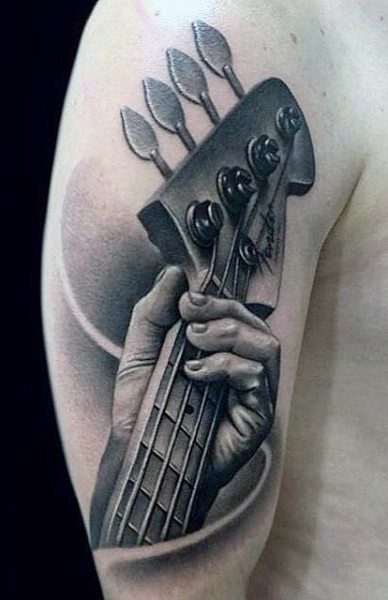 tatouage guitare 23