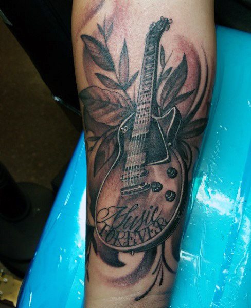tatouage guitare 51