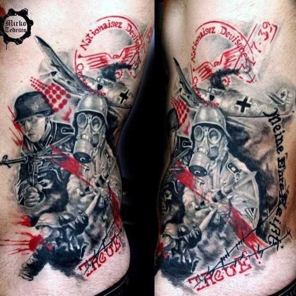 tatouage militaire 167
