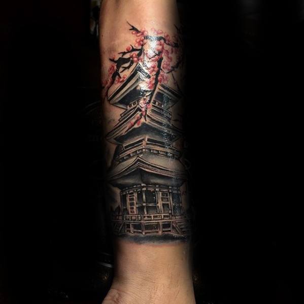 tatouage pagode 11