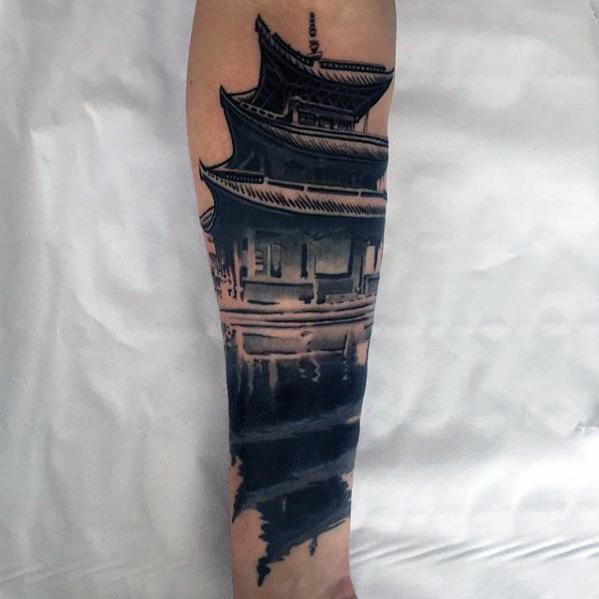 tatouage pagode 115