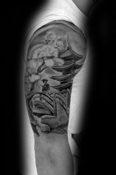 tatouage pagode 21