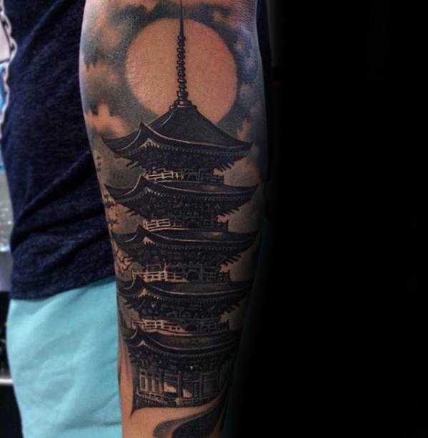 tatouage pagode 31