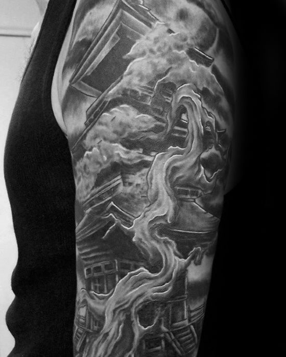 tatouage pagode 49