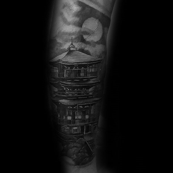 tatouage pagode 55