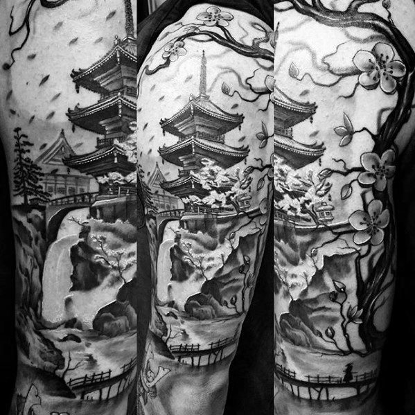 tatouage pagode 67