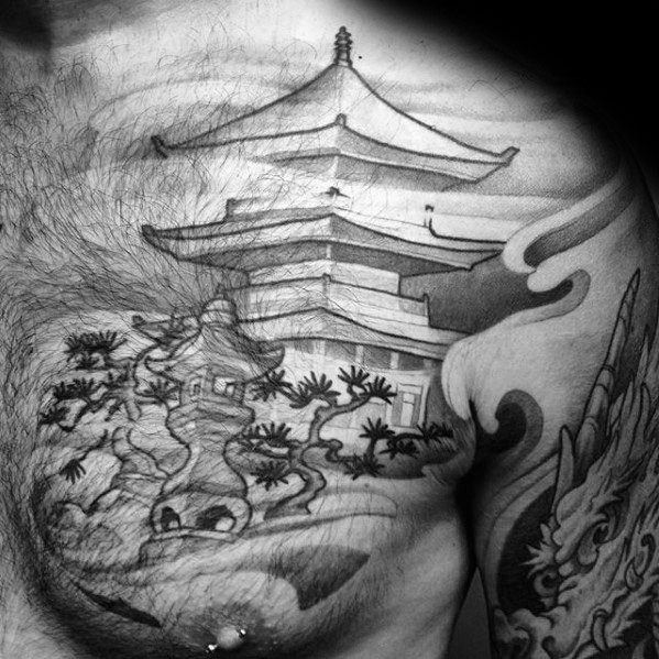 tatouage pagode 71