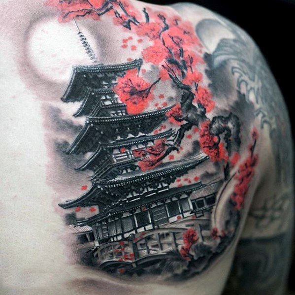 tatouage pagode 87