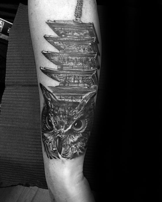 tatouage pagode 99