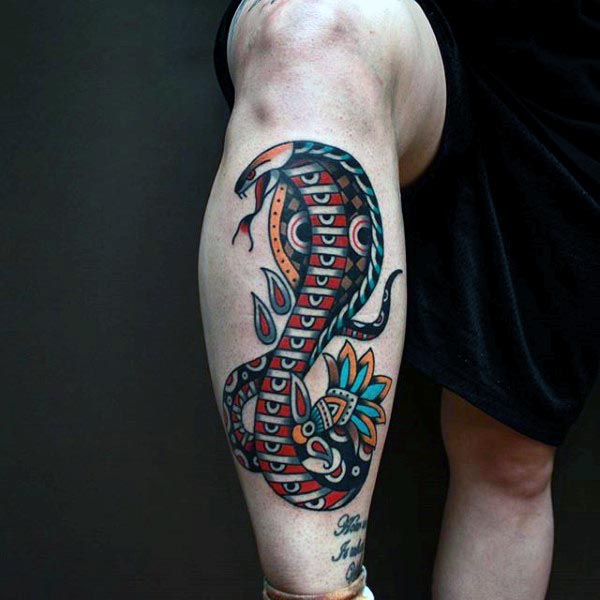 tatouage serpent cobra 125