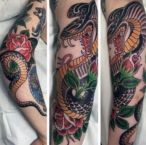 tatouage serpent cobra 133