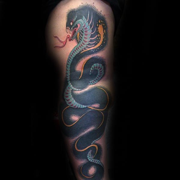tatouage serpent cobra 145