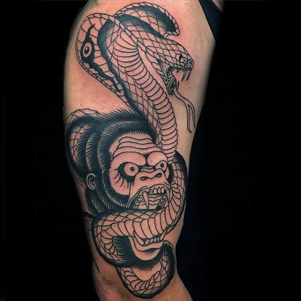 tatouage serpent cobra 25