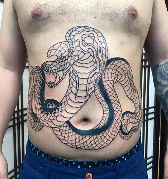 tatouage serpent cobra 45