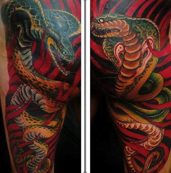 tatouage serpent cobra 47