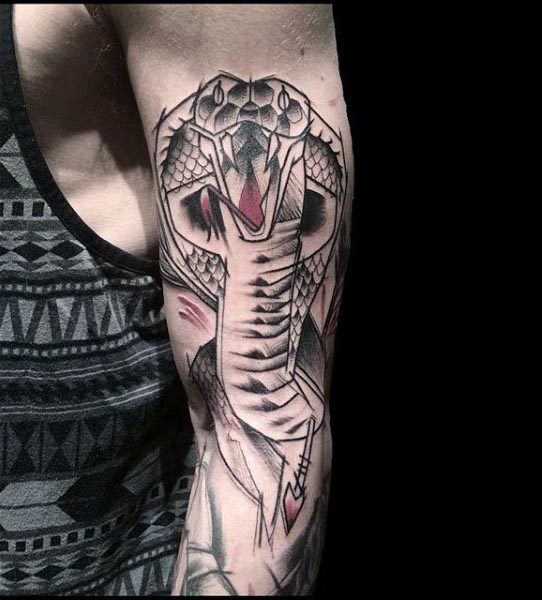 tatouage serpent cobra 53