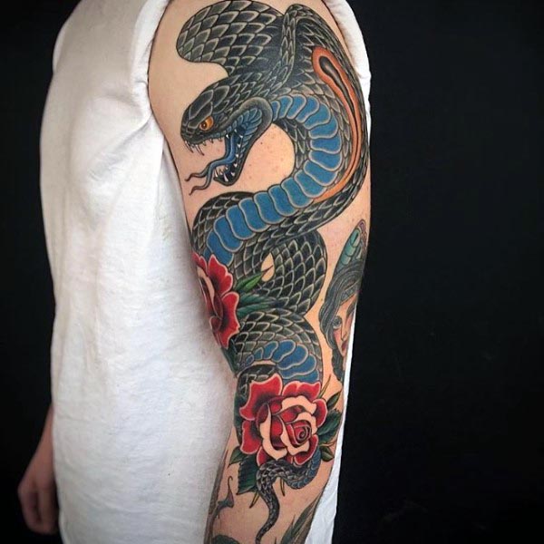tatouage serpent cobra 63