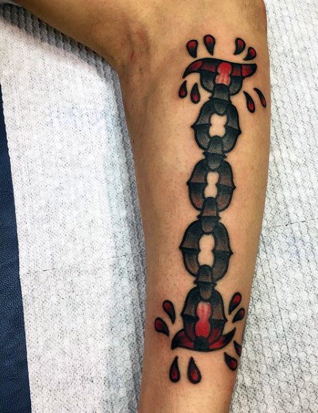 tatouage chaine 101