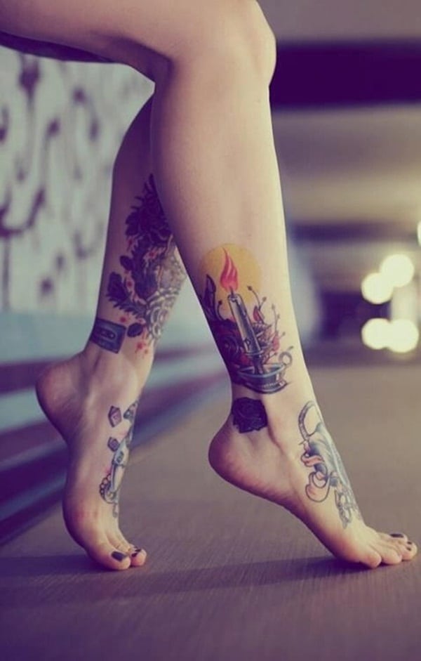 tatouage cheville 541