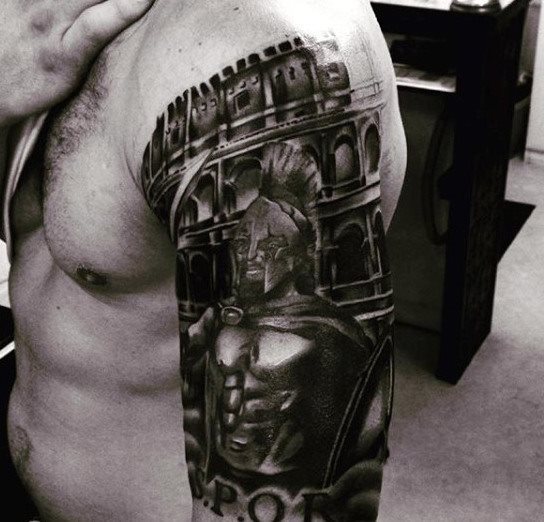tatouage gladiateur 101