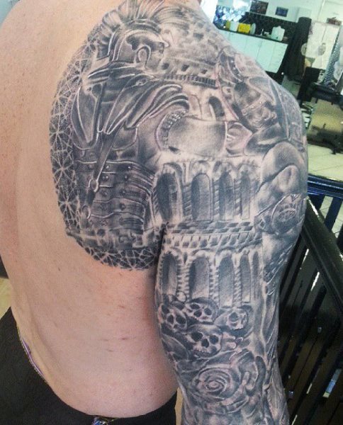 tatouage gladiateur 41