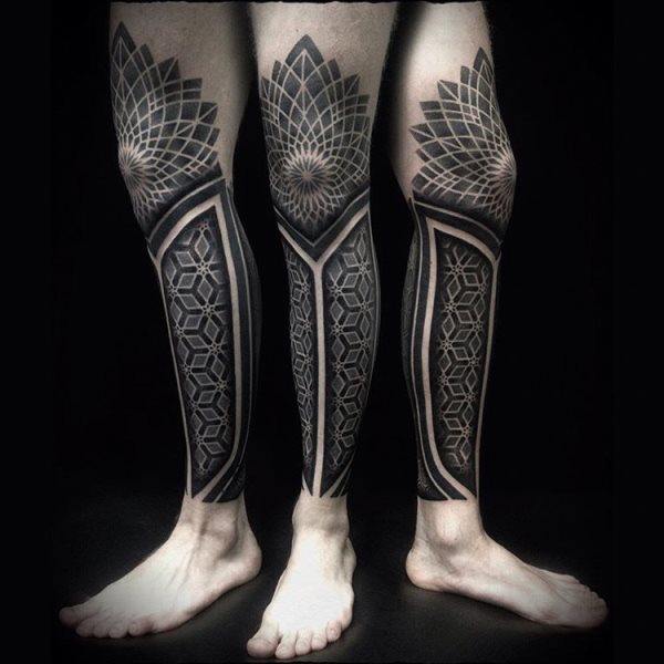 tatouage jambe 121