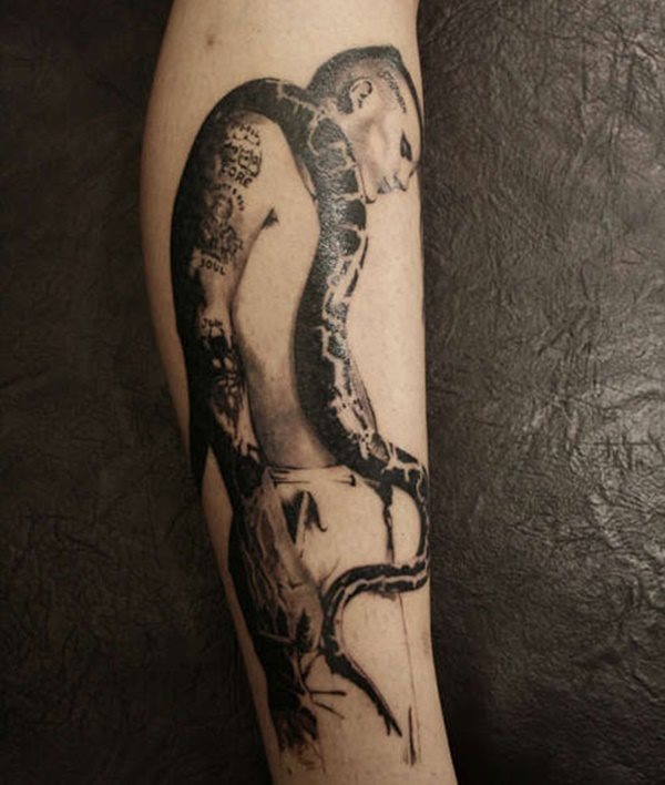 tatouage jambe 209