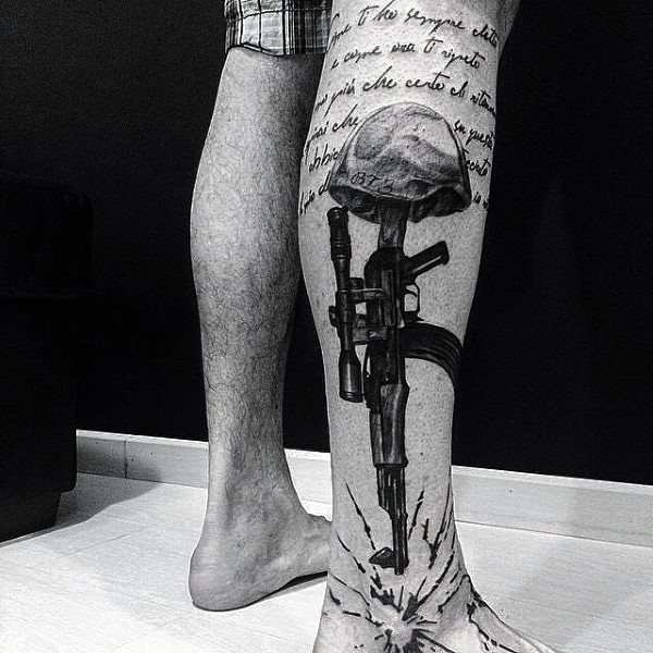 tatouage jambe 225