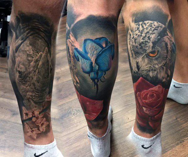 tatouage jambe 453