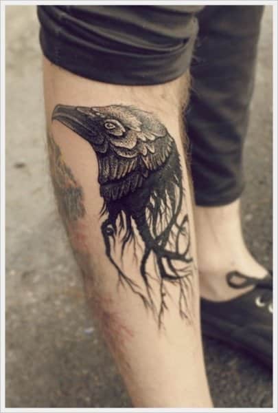 tatouage jambe 57