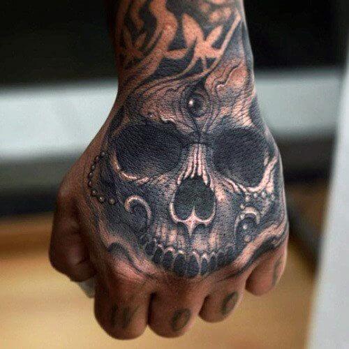 tatouage main 1161
