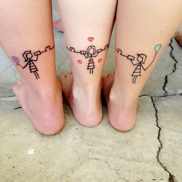 tatouage pour soeurs 1117