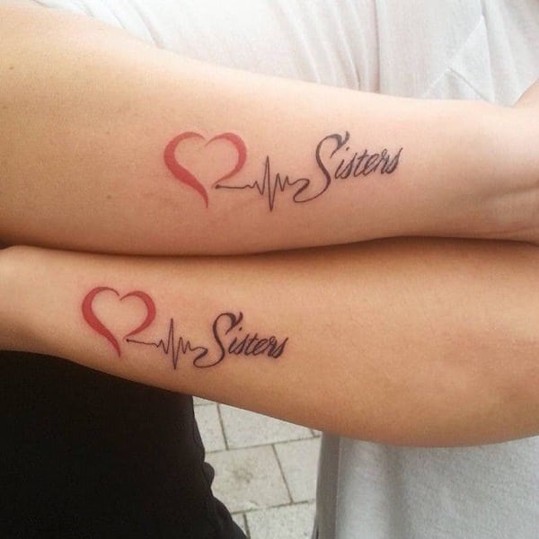 tatouage pour soeurs 21