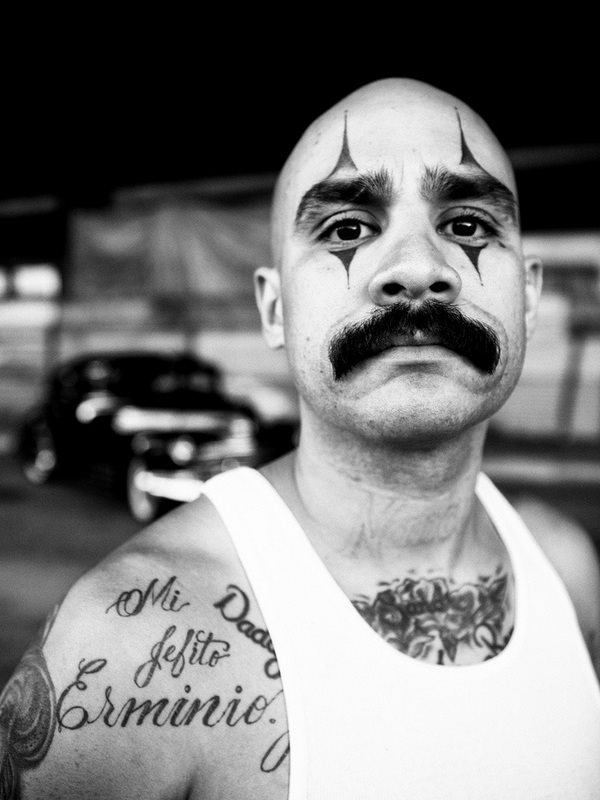 tatouage visage 45