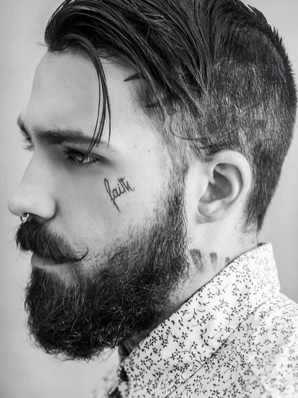 tatouage visage 77