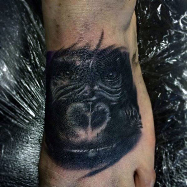 tatouage gorille 49