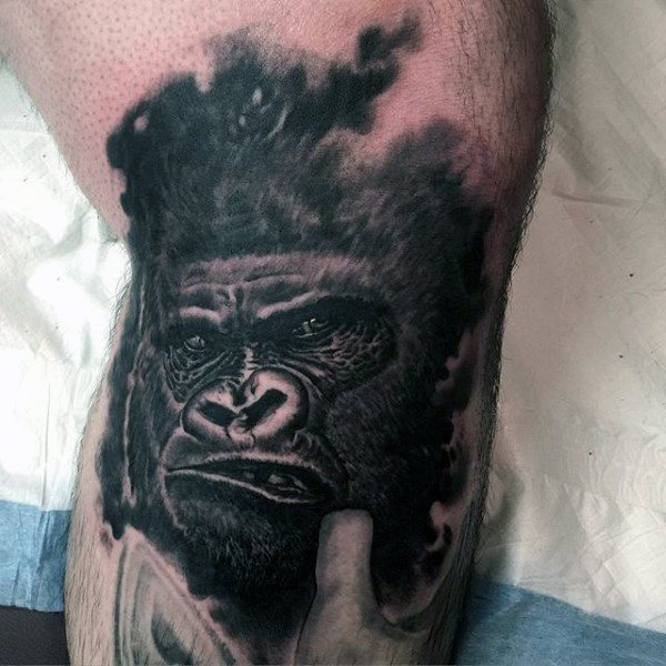 tatouage gorille 58