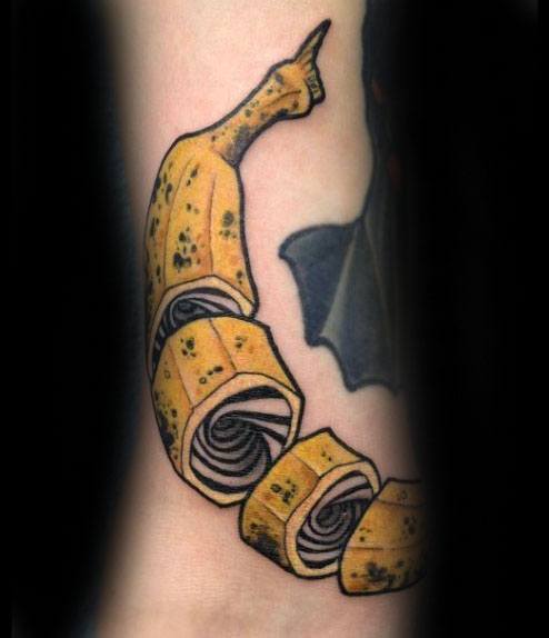 tatouage banana 01