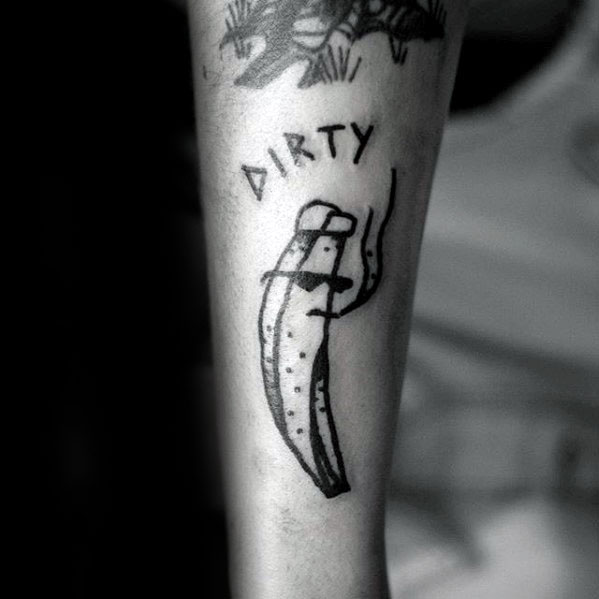 tatouage banana 17