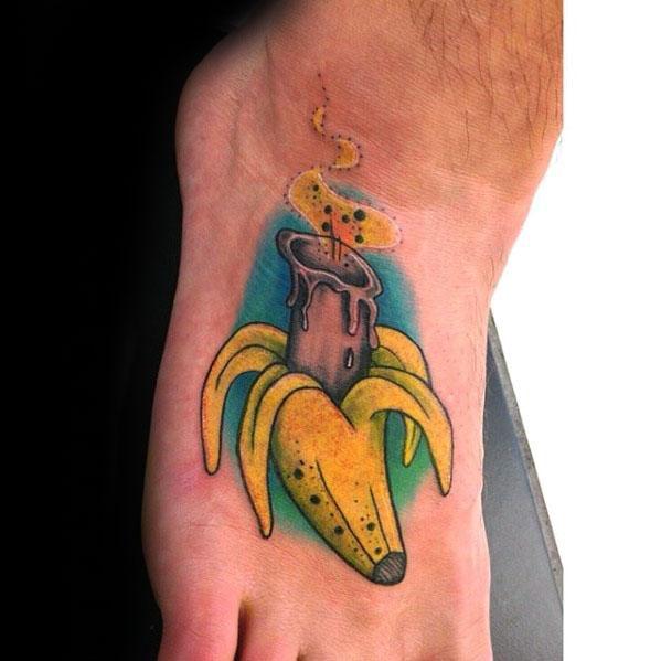 tatouage banana 25