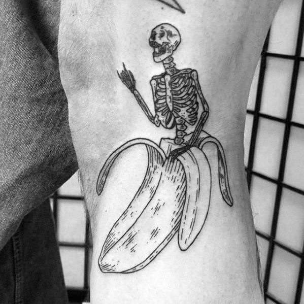 tatouage banana 51