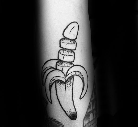 tatouage banana 67