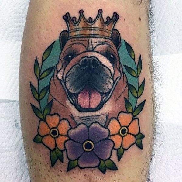 tatouage bulldog 17